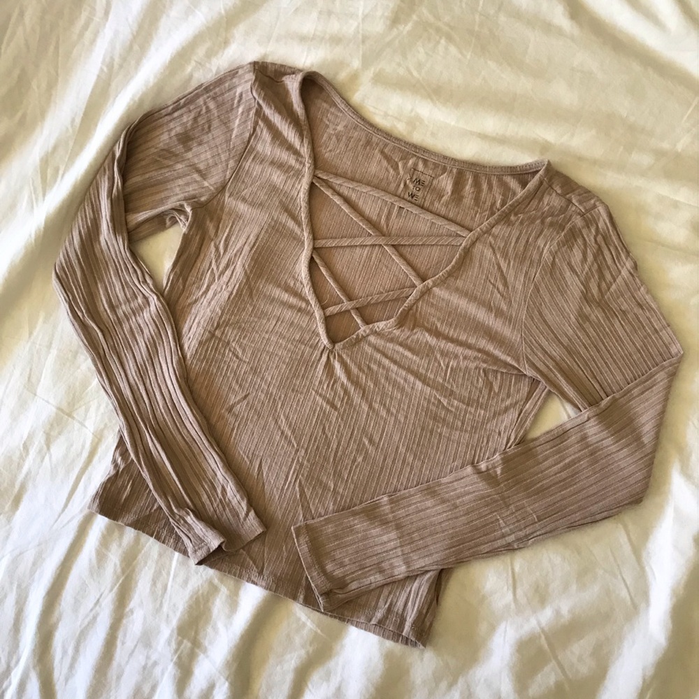 PacSun Ribbed Crop Top